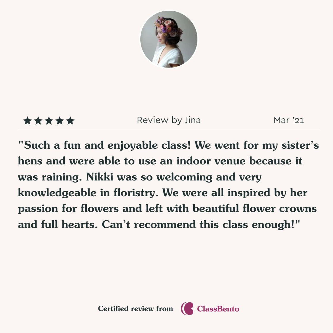 Certified review for hens party sydney 2