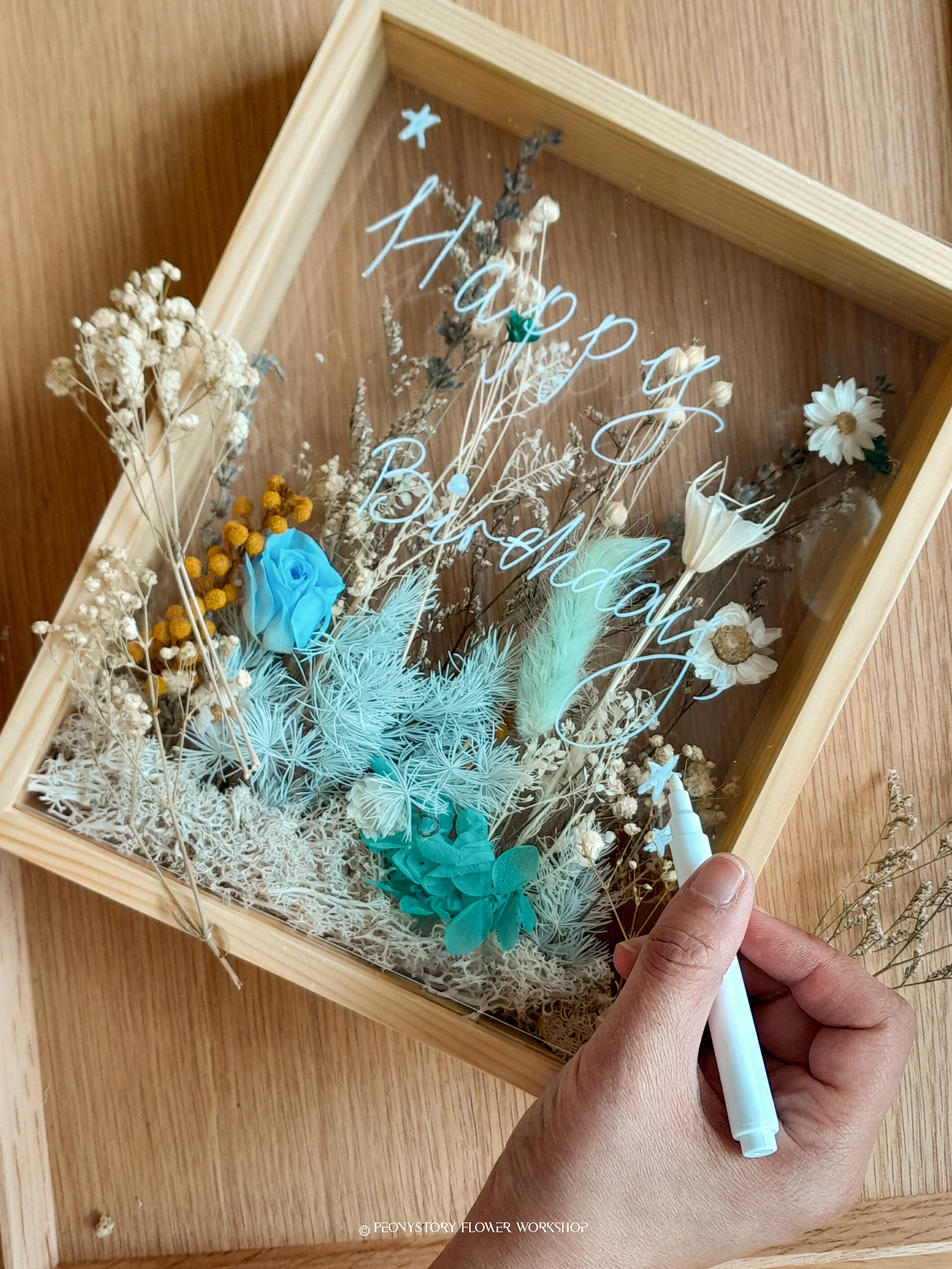 Flower Message Board - Online & DIY pack