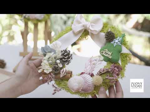Fairy Christmas Wreath - DIY pack & video
