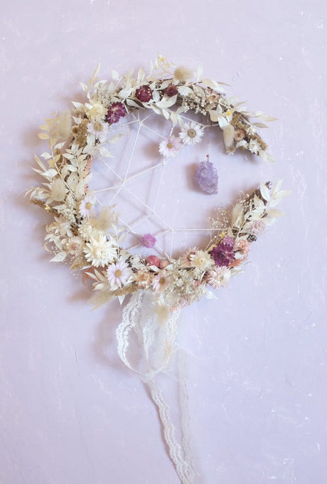 Crystal & Flowers DreamCatcher DIY Pack